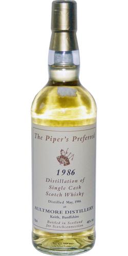 Aultmore 1986 ScCo The Piper's Preferred