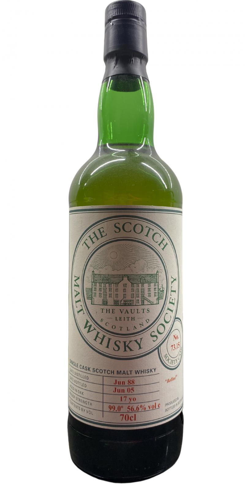 Aultmore 1988 SMWS 73.15 Bellini