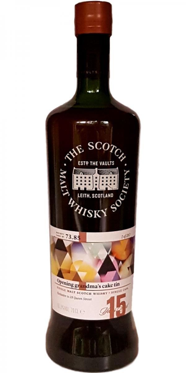 Aultmore 2001 SMWS 73.85 Opening grandma's cake tin