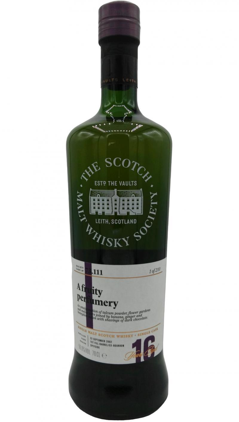 Aultmore 2002 SMWS 73.111 A fruity perfumery