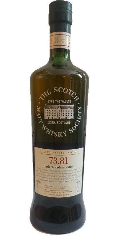 Aultmore 2002 SMWS 73.81 Dark chocolate destiny