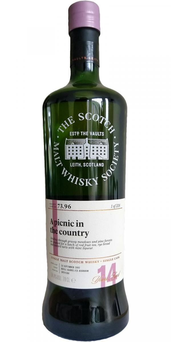Aultmore 2002 SMWS 73.96 A picnic in the country