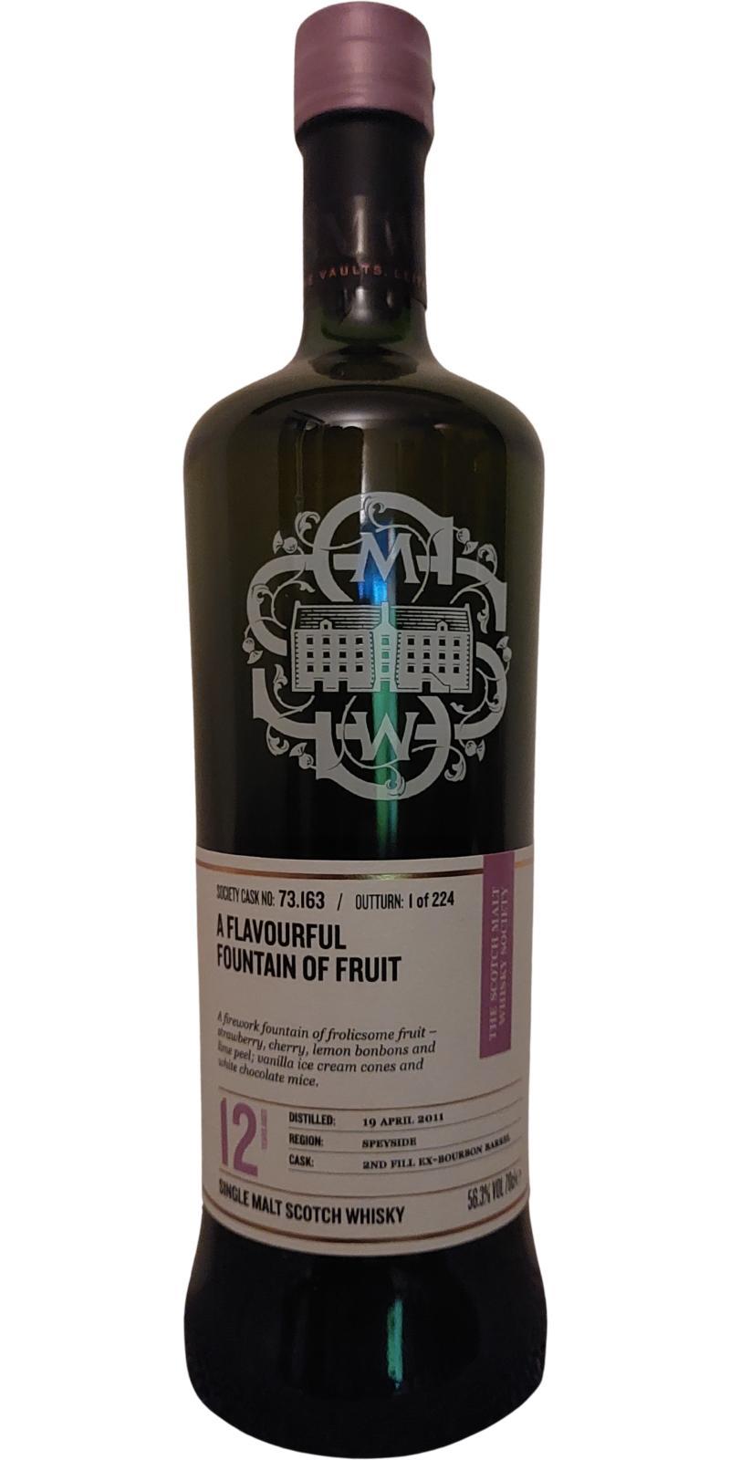 Aultmore 2011 SMWS 73.163 A flavourful fountain of fruit