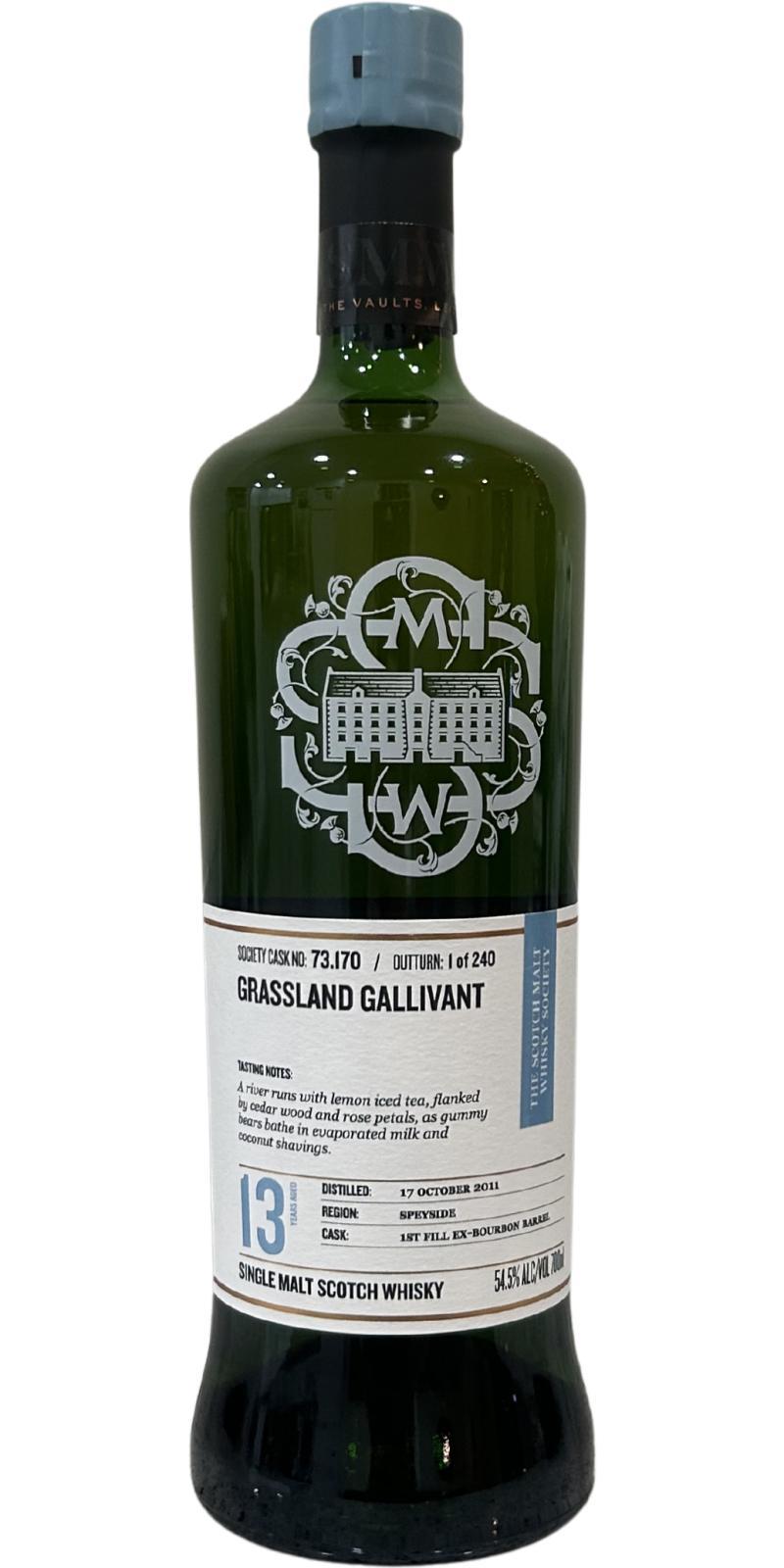 Aultmore 2011 SMWS 73.170 Grassland gallivant