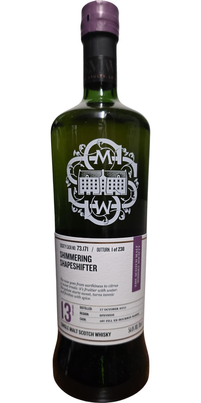 Aultmore 2011 SMWS 73.171 Shimmering shapeshifter