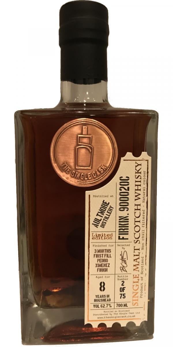 Aultmore 08-year-old TSCL The Single Cask