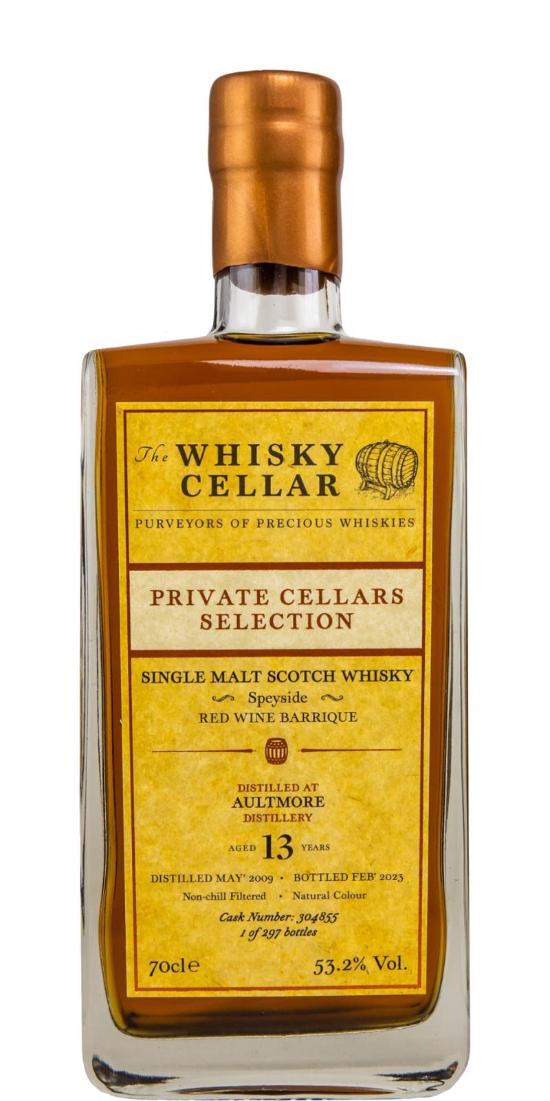 Aultmore 2009 TWCe Private Cellars Selection