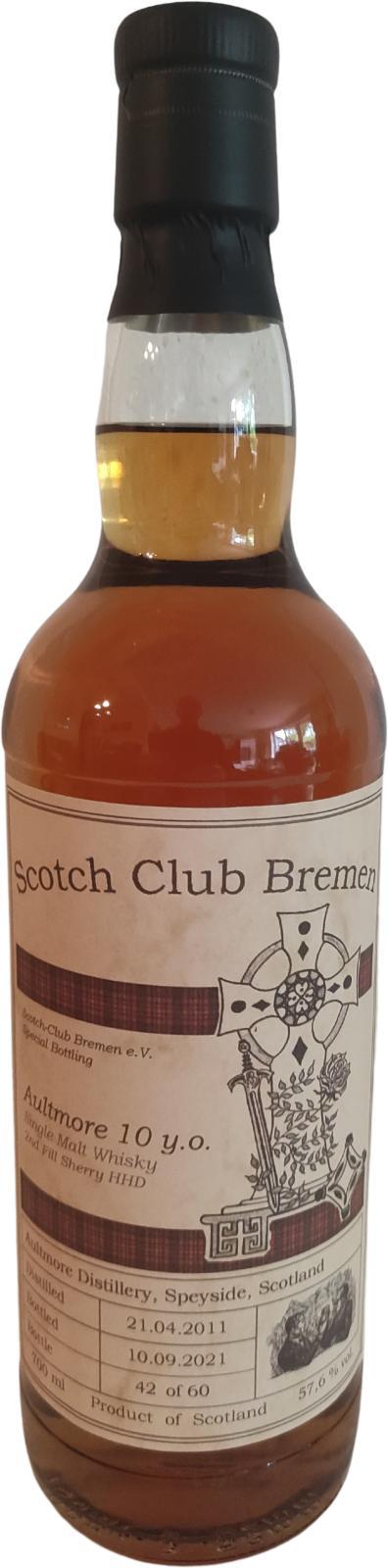 Aultmore 2011 UD Scotch-Club Bremen