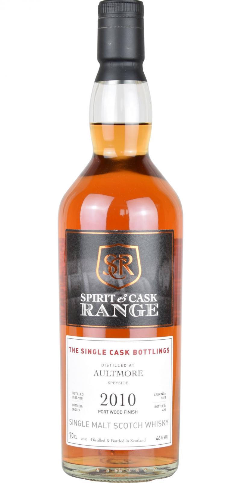 Aultmore 2010 Wx Spirit & Cask Range