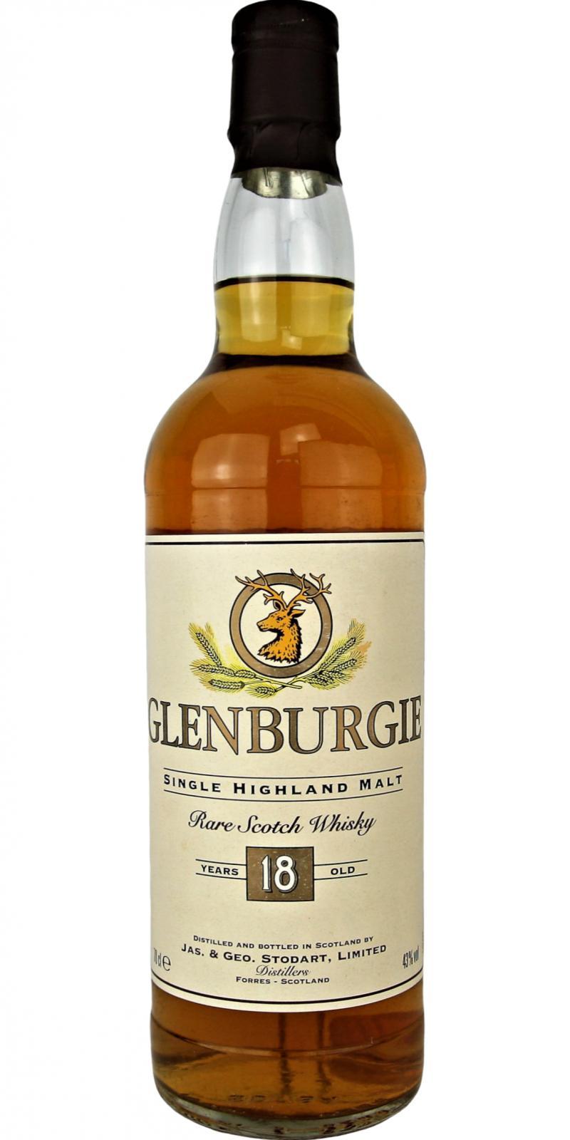 Glenburgie 18-year-old  Rare Scotch Whisky