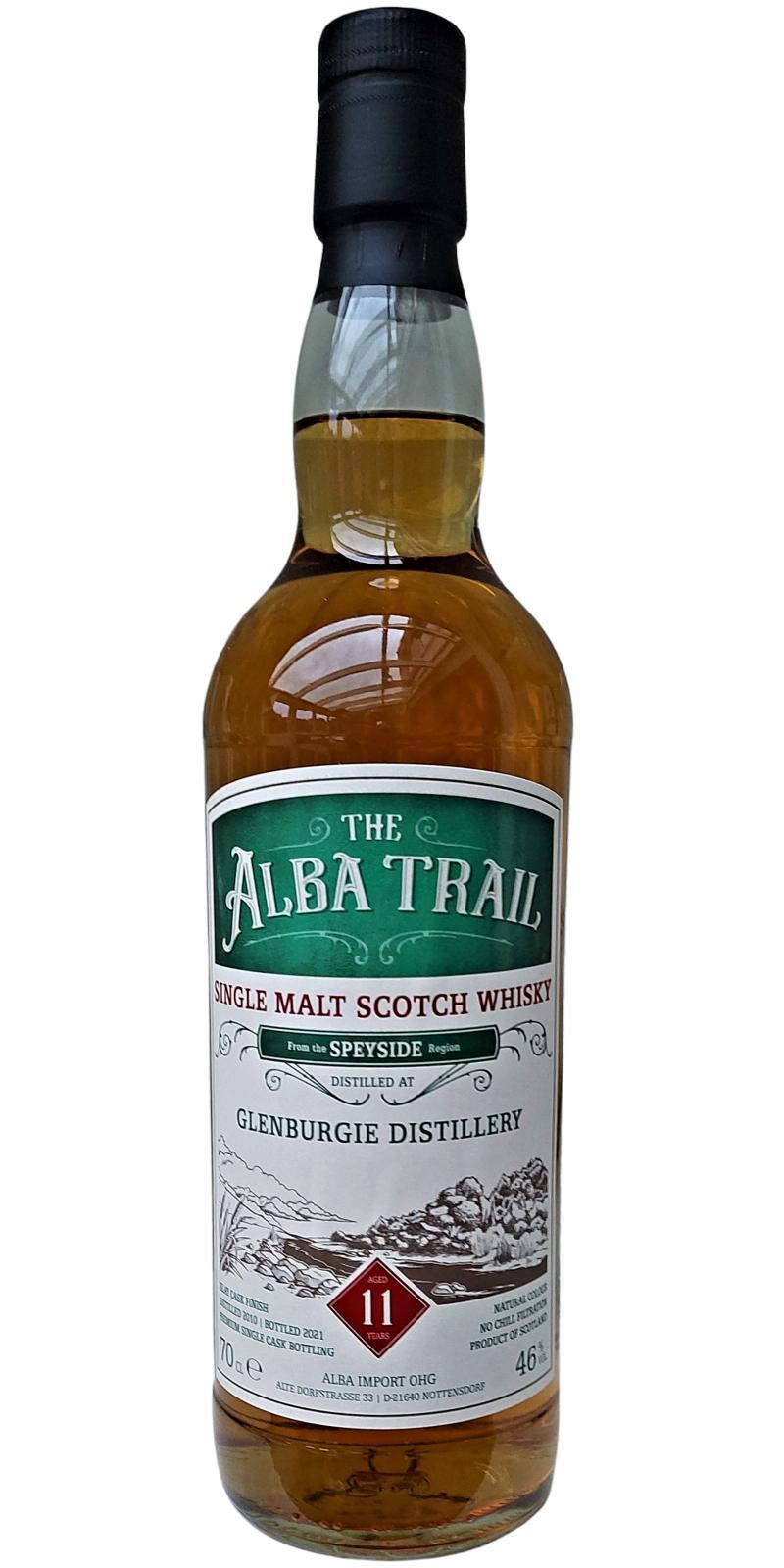 Glenburgie 2010 AI  The Alba Trail