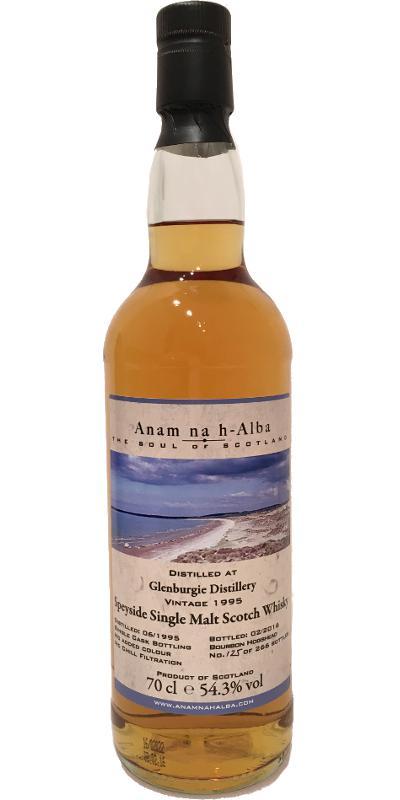 Glenburgie 1995 ANHA  The Soul of Scotland