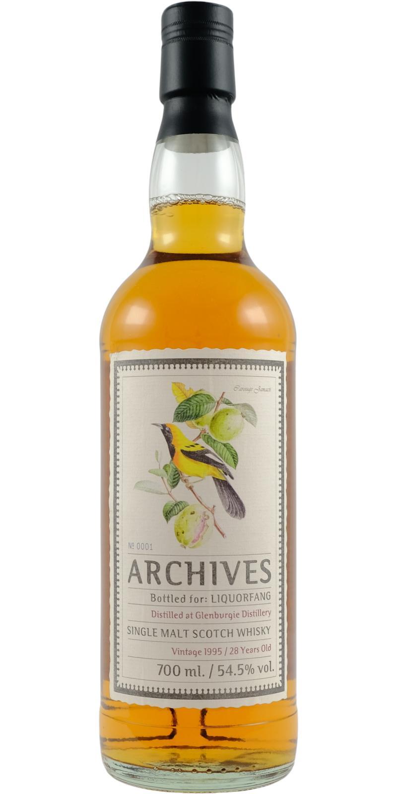 Glenburgie 1995 Arc  Birds from the Orient