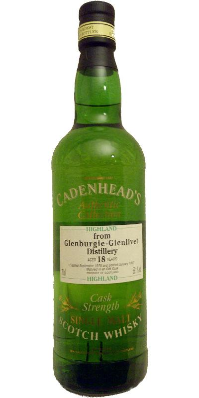 Glenburgie 1978 CA  Authentic Collection
