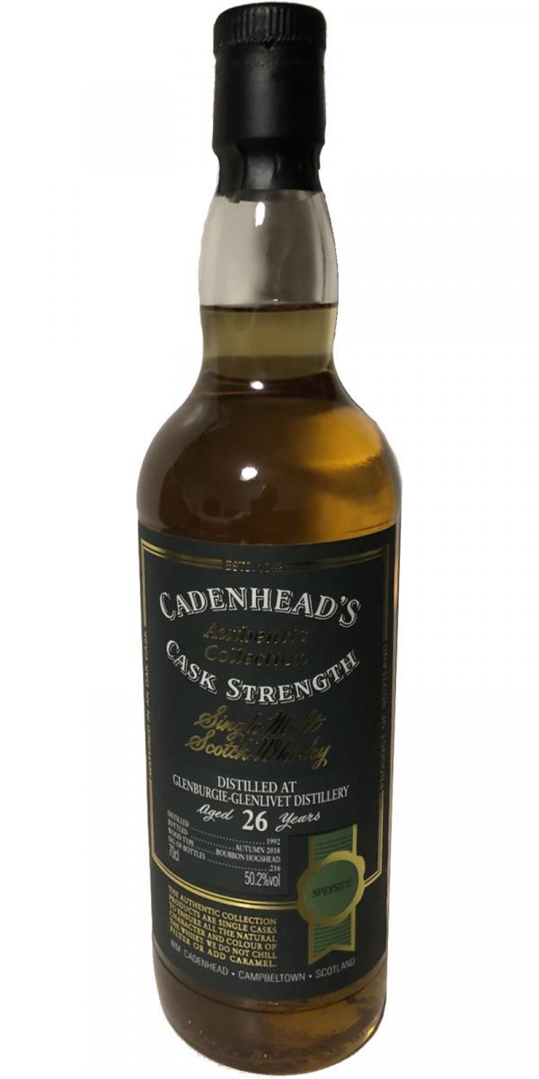 Glenburgie 1992 CA  Authentic Collection