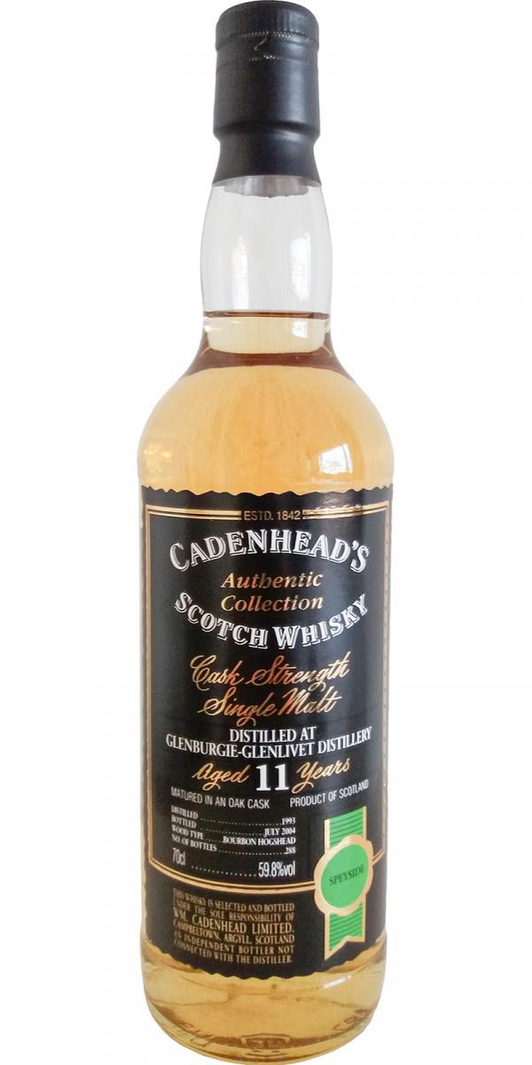 Glenburgie 1993 CA  Authentic Collection