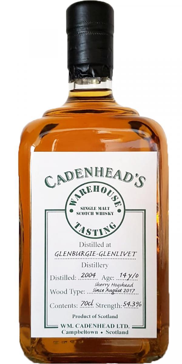 Glenburgie 2004 CA  Warehouse Tasting
