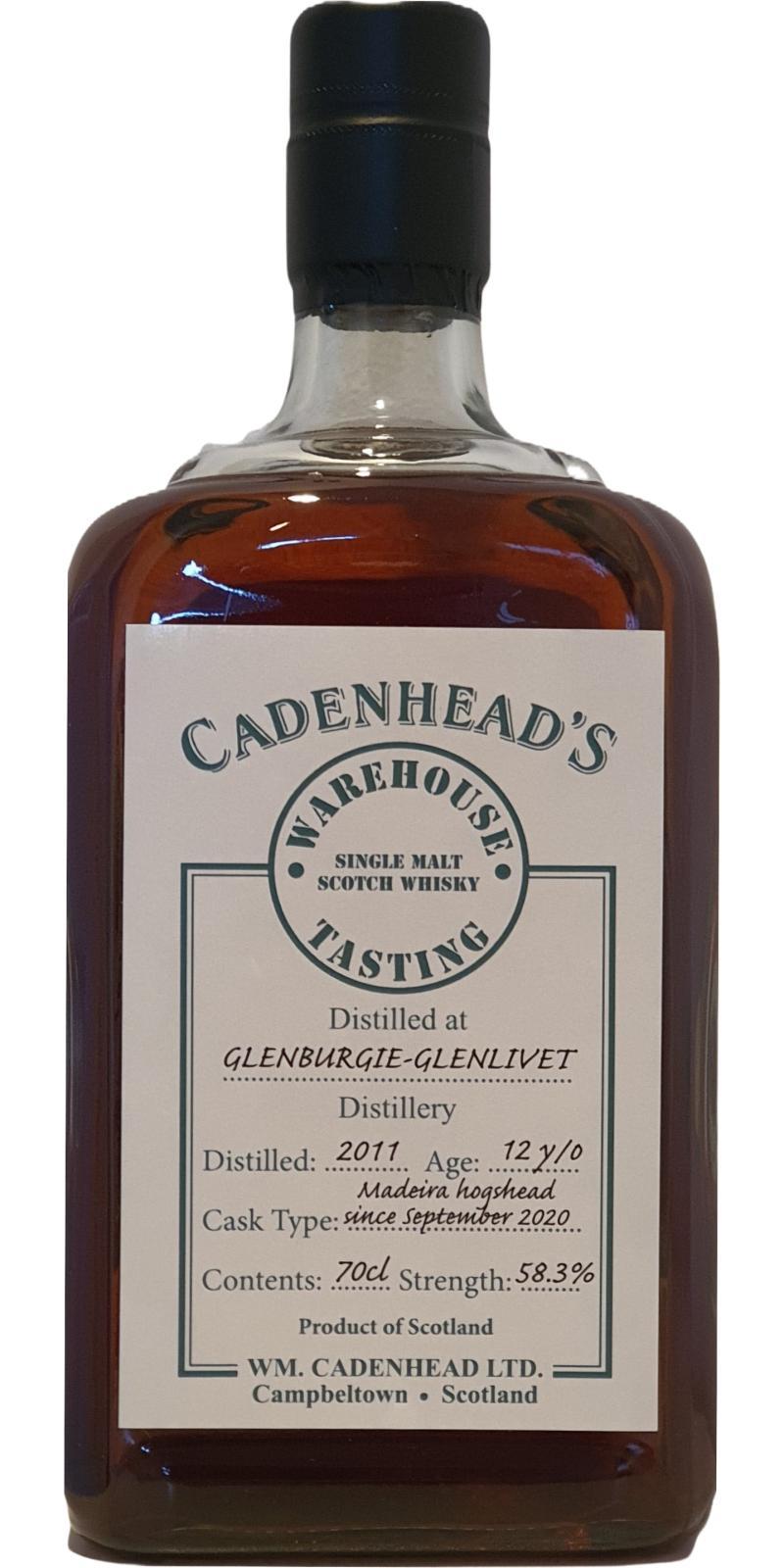 Glenburgie 2011 CA  Warehouse Tasting