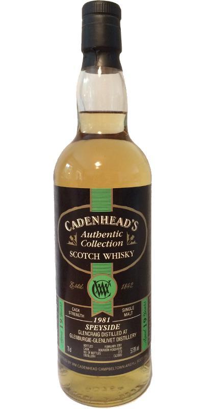 Glencraig 1981 CA  Authentic Collection