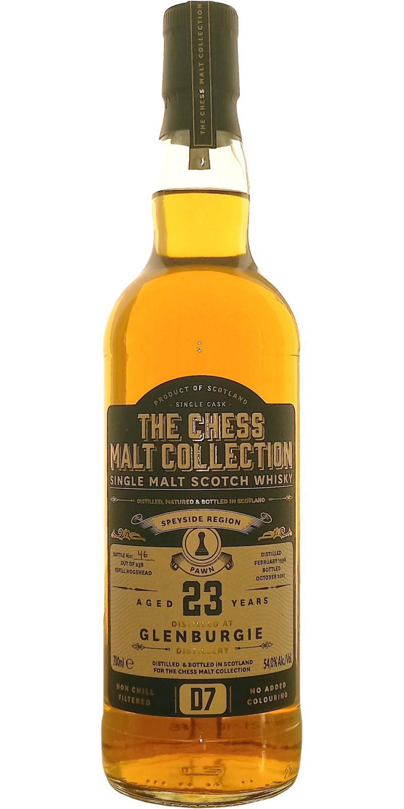Glenburgie 1998 ChM  The Chess Malt Collection