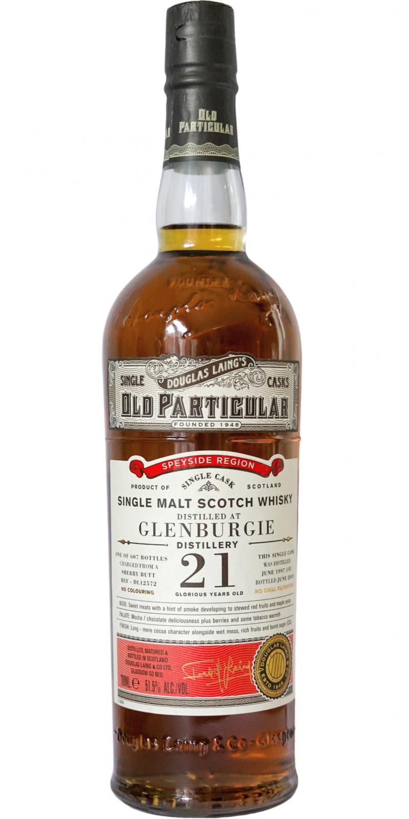 Glenburgie 1997 DL  Old Particular
