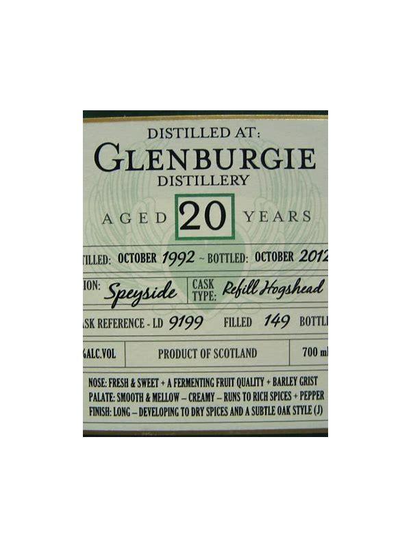 Glenburgie 1992 DoD