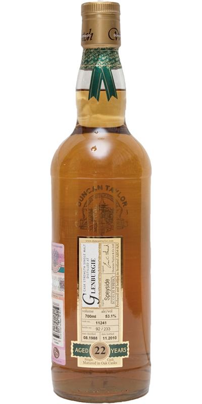 Glenburgie 1988 DT  Rare Auld