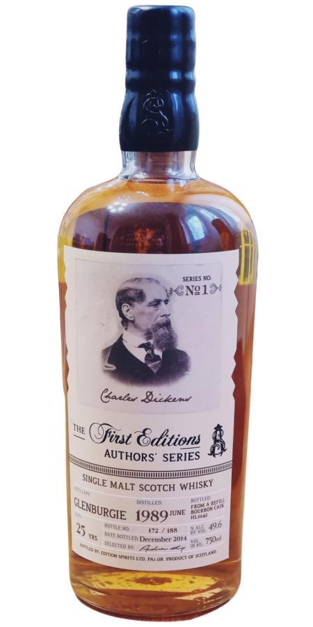 Glenburgie 1989 ED  The First Editions - Authors' Series