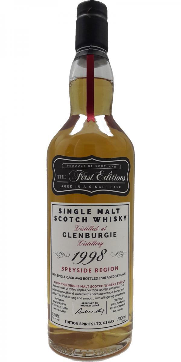 Glenburgie 1998 ED  The First Editions