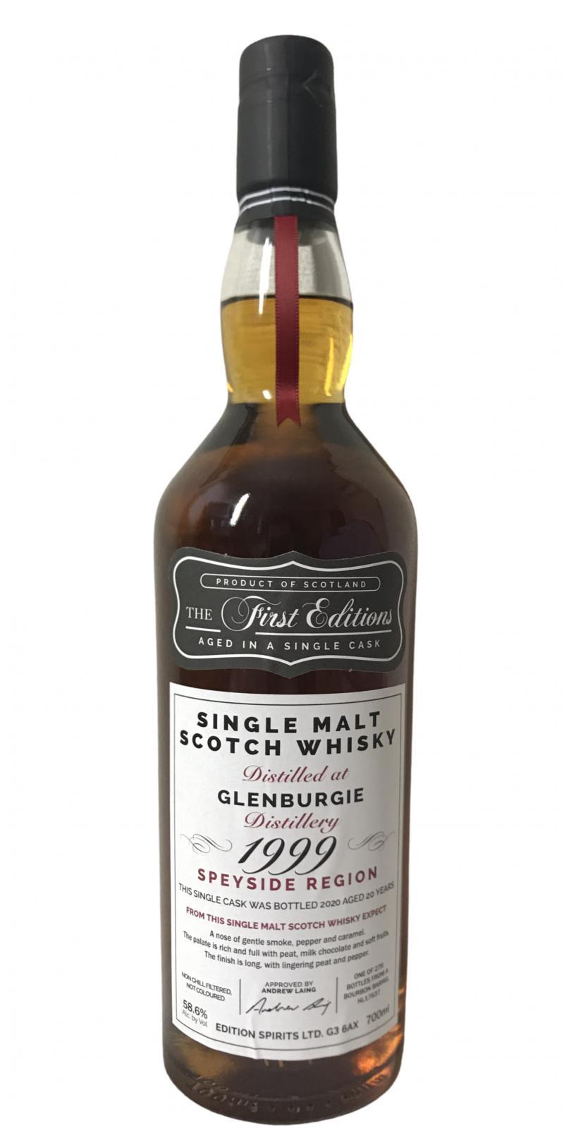 Glenburgie 1999 ED  The First Editions