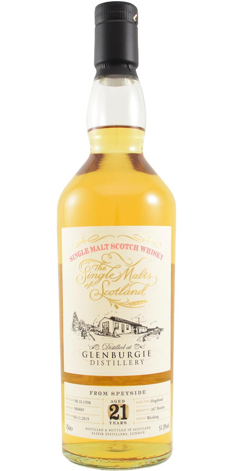 Glenburgie 1998 ElD  The Single Malts of Scotland