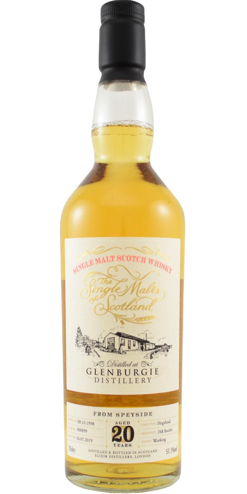 Glenburgie 1998 ElD  The Single Malts of Scotland