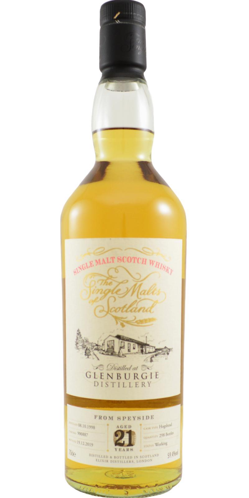 Glenburgie 1998 ElD  The Single Malts of Scotland