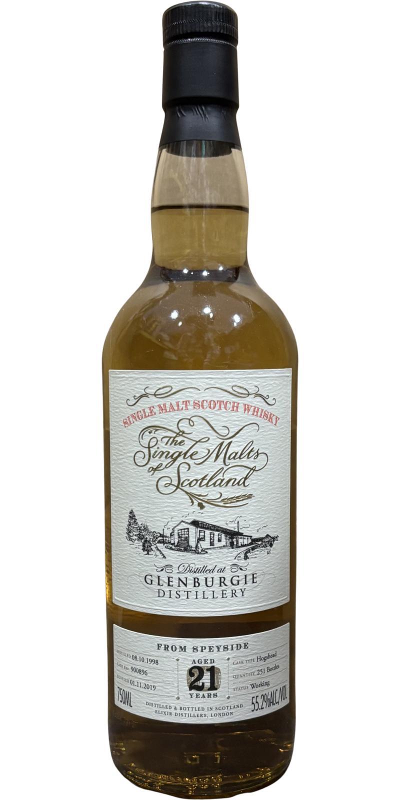 Glenburgie 21-year-old ElD  The Single Malts of Scotland