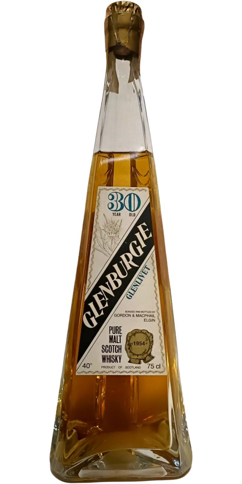 Glenburgie 1954 GM  Triangular Decanter