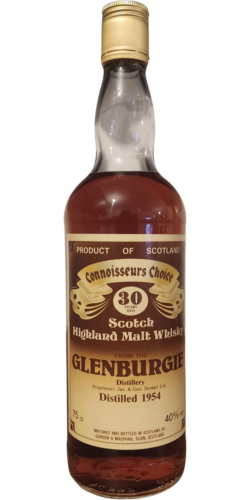 Glenburgie 1954 GM  Connoisseurs Choice