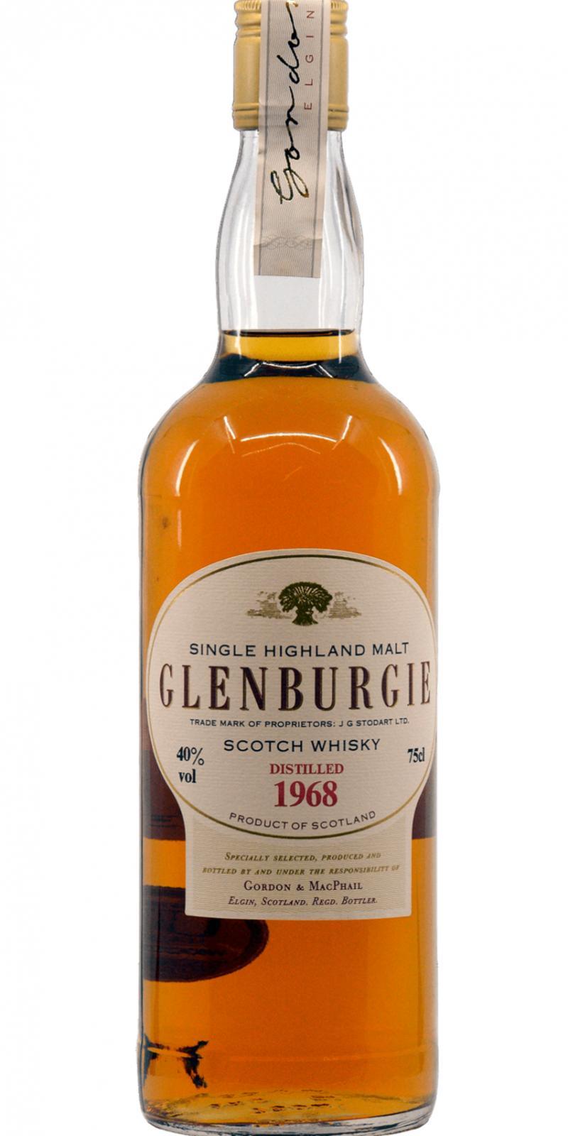Glenburgie 1968 GM  Licensed Bottling