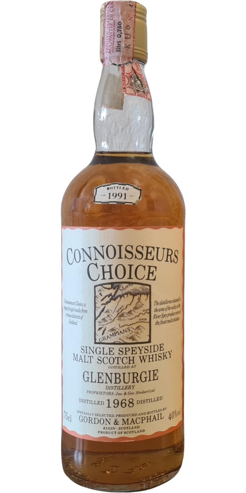 Glenburgie 1968 GM  Connoisseurs Choice