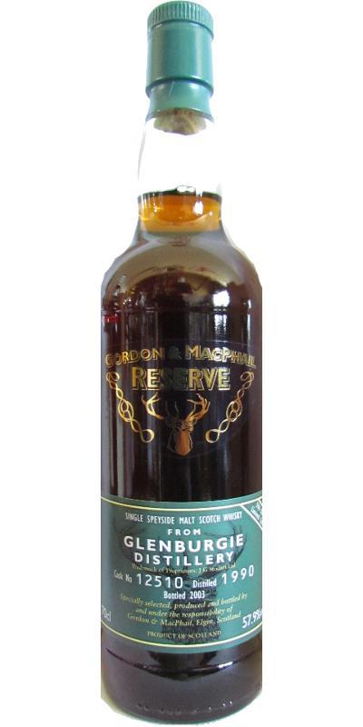 Glenburgie 1990 GM  Reserve