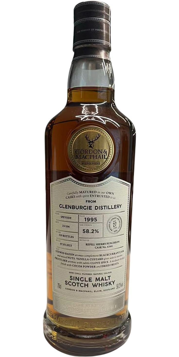 Glenburgie 1995 GM  Connoisseurs Choice - Cask Strength