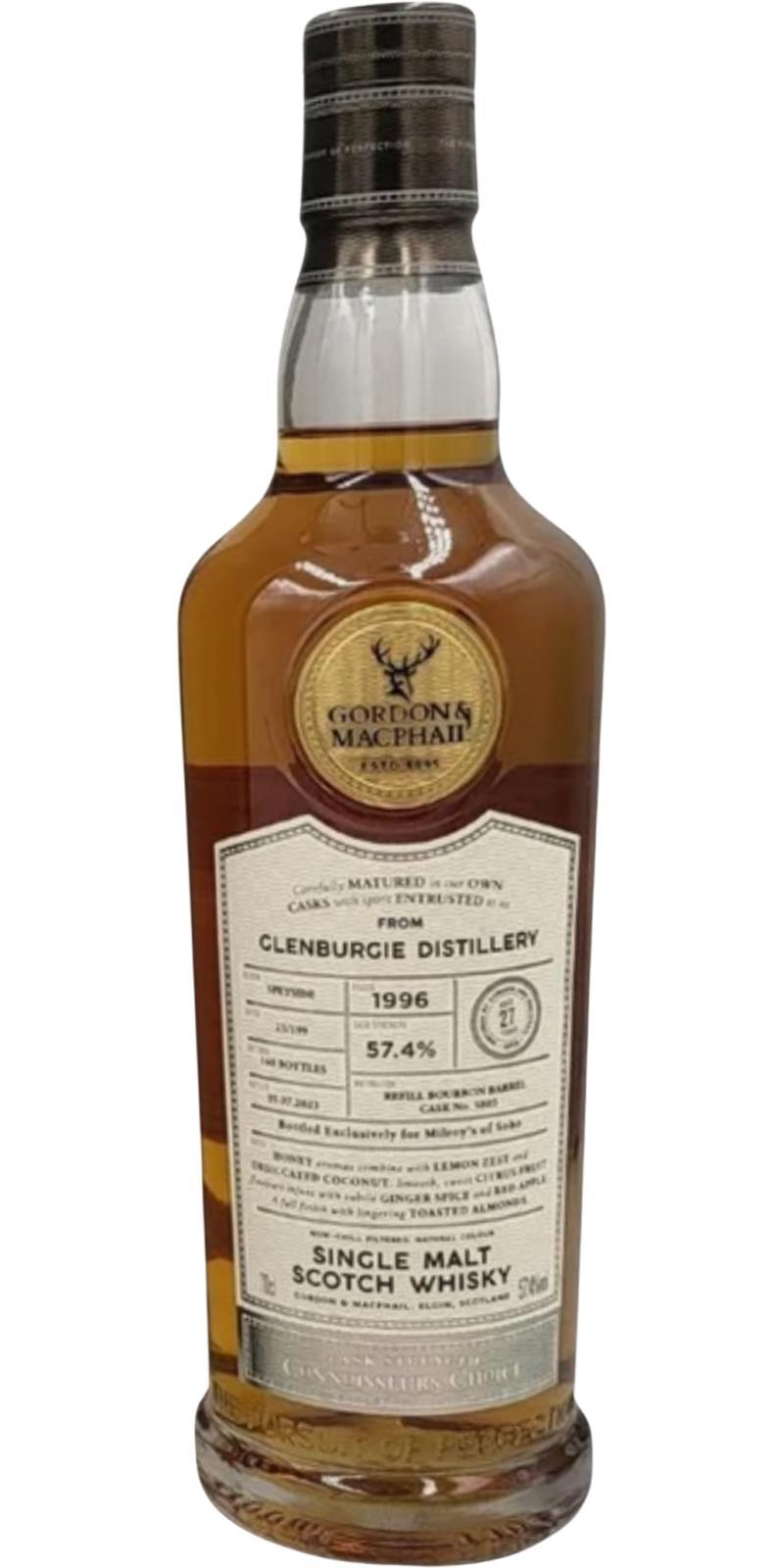 Glenburgie 1996 GM  Connoisseurs Choice - Cask Strength