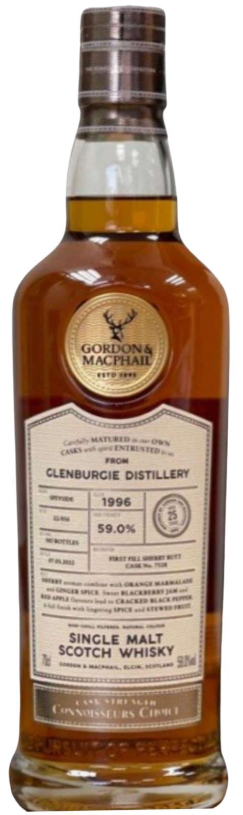 Glenburgie 1996 GM  Connoisseurs Choice - Cask Strength