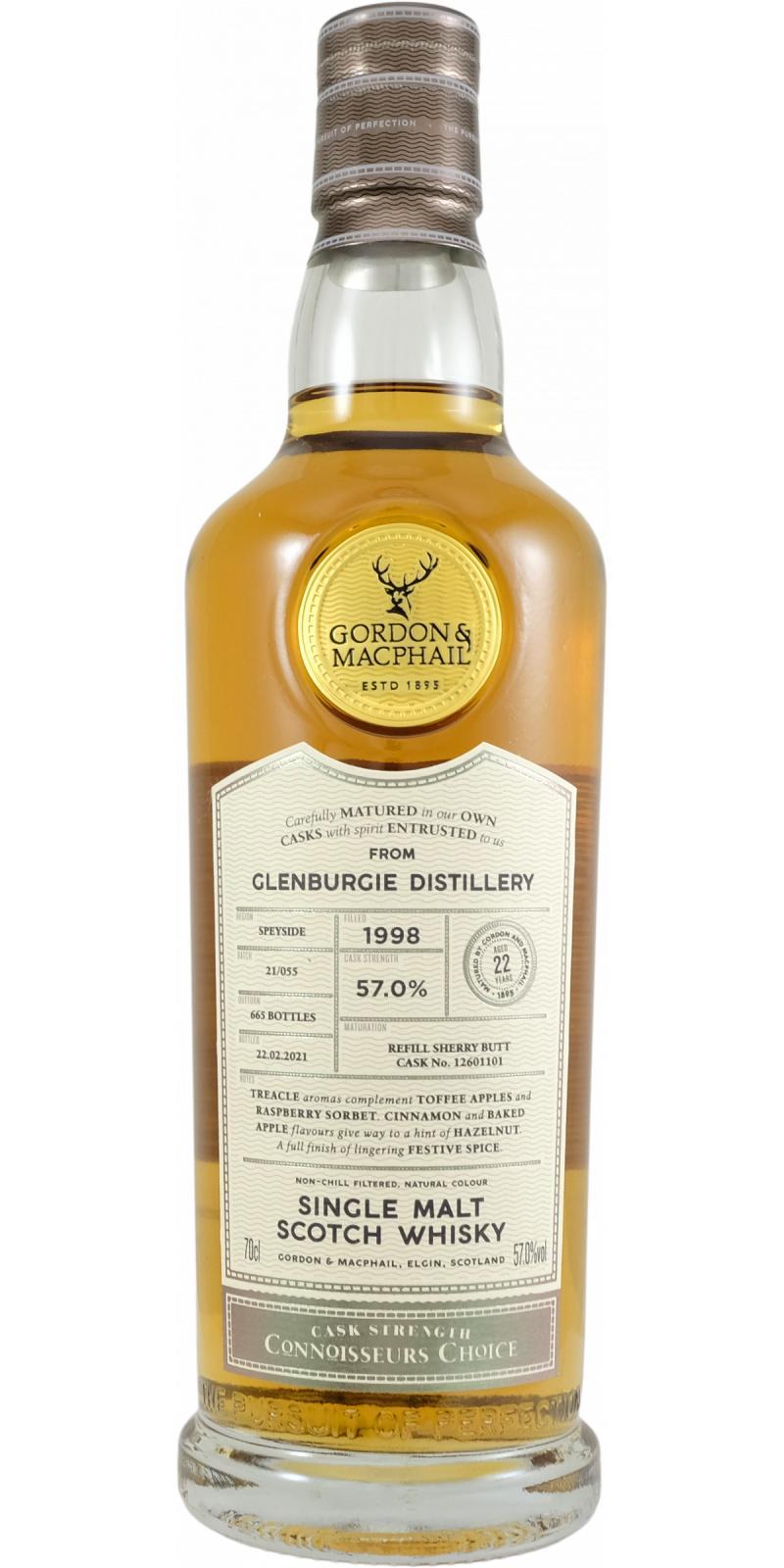 Glenburgie 1998 GM  Connoisseurs Choice - Cask Strength