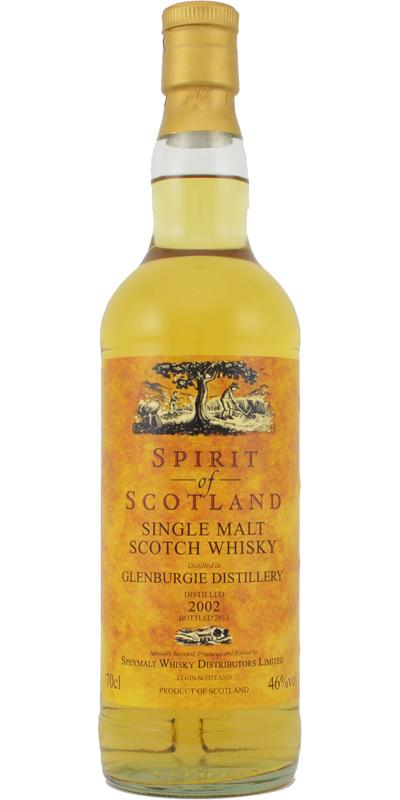 Glenburgie 2002 GM  Spirit of Scotland