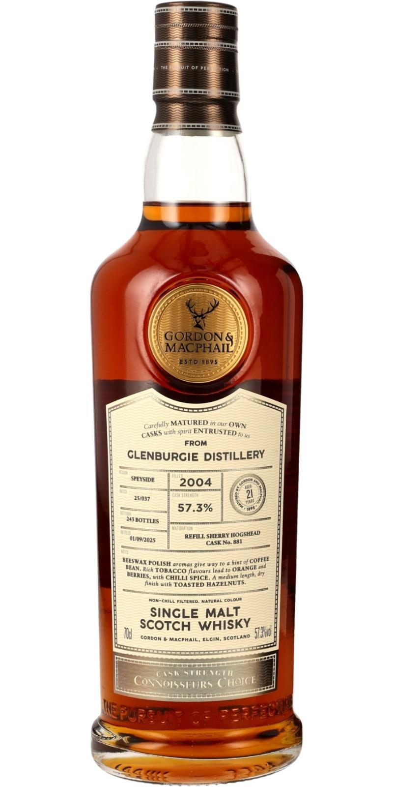 Glenburgie 2004 GM  Connoisseurs Choice - Cask Strength