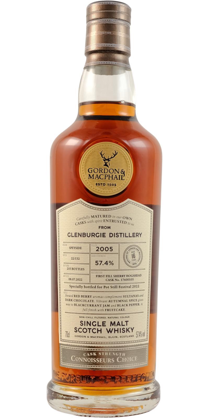 Glenburgie 2005 GM  Connoisseurs Choice