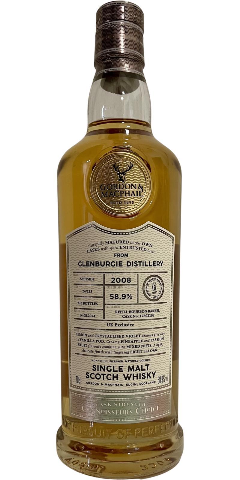 Glenburgie 2008 GM  Connoisseurs Choice - Cask Strength