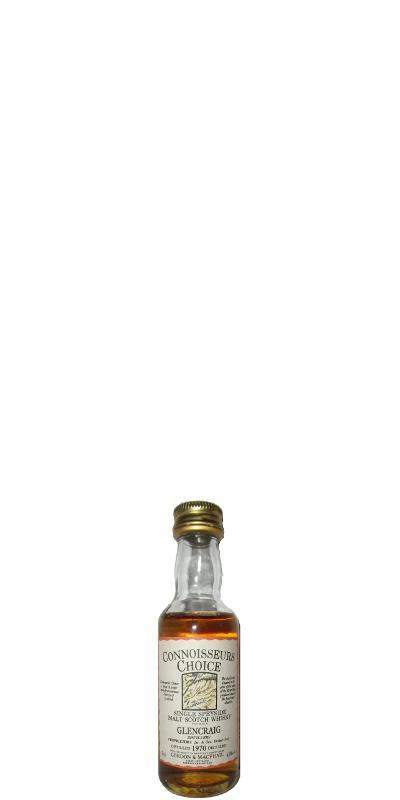 Glencraig 1970 GM  Connoisseurs Choice - Miniature