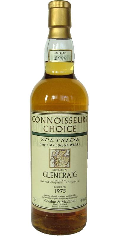Glencraig 1975 GM  Connoisseurs Choice