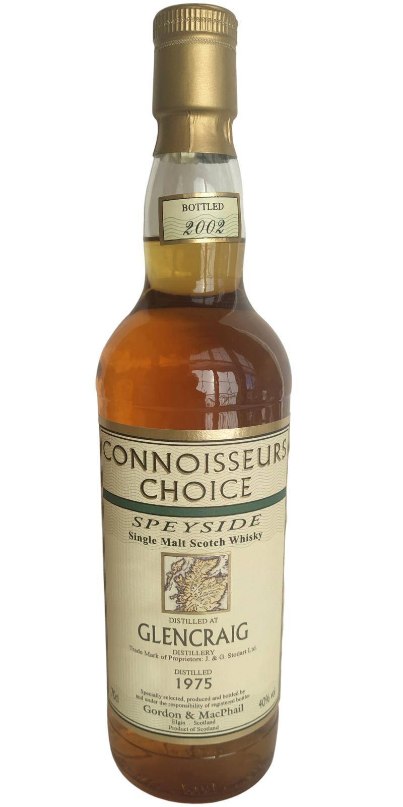 Glencraig 1975 GM  Connoisseurs Choice